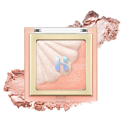 Shell Glow Highlighter (Like Shell Collection), 02 Pearly Briller, 1pack