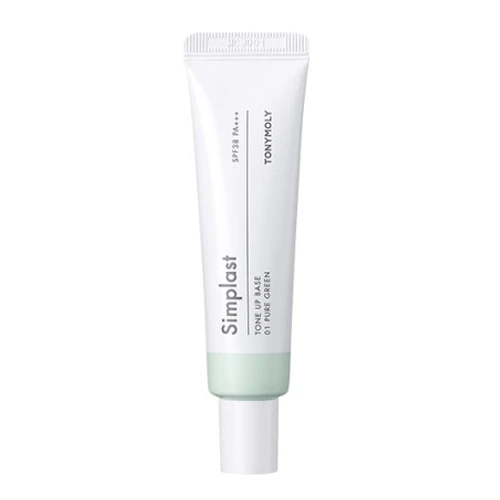 Simplast Tone-Up Base [SPF38/PA+++], 35g, 01 Pure Green, 1pack