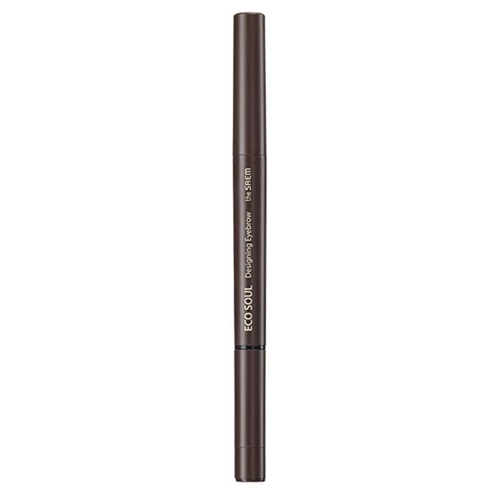 Eco Soul Designing Eyebrow, 0.2g+0.12g, Dark Brown, 1pack - Image 1