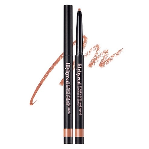 Stareyes Nine to Nine Slim Gel Eyeliner, 0.14g, 06 Ginger Milk Tea, 1pack