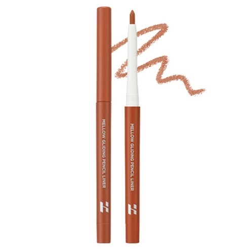 Mellow Gliding Pencil Liner, 0.3g, 04 Coral Brulee, 1pack