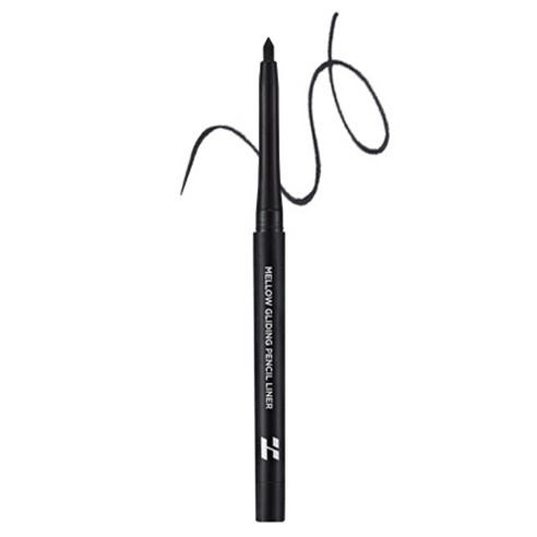 Mellow Gliding Pencil Liner, 0.3g, 09 Washed Black, 1pack