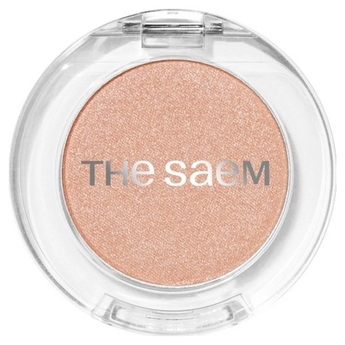 Saemmul Single Shadow [Shimmer], 1.7g, BE02 Nougat, 1pack - Image 1