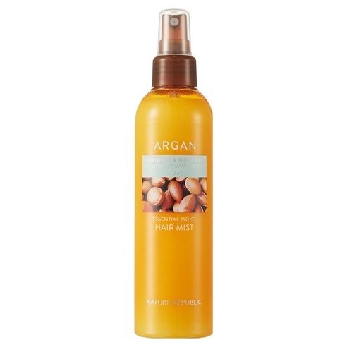 Argan Essential Moist Hair Mist, 220ml, 1pack