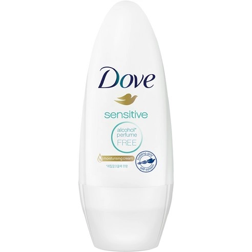 Sensitive Deodorant Roll-On, 40ml, 1pack