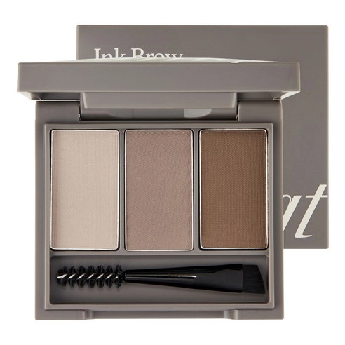 Ink Brow Kit, 3.5g, 02 Ash Gray, 1pack