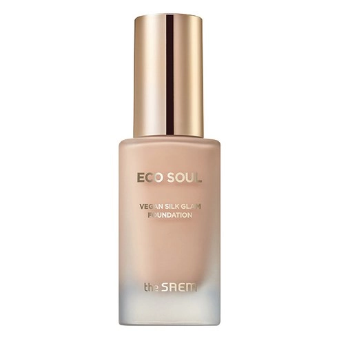 Vegan Silk Glam Foundation [SPF42/PA++], 30ml, 21 Light Beige, 1pack - Image 1