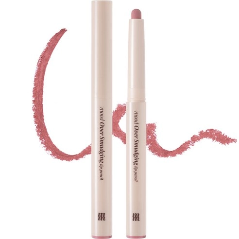 Mood Over Smudging Lip Pencil, ML4 Muted Pig, 1pack
