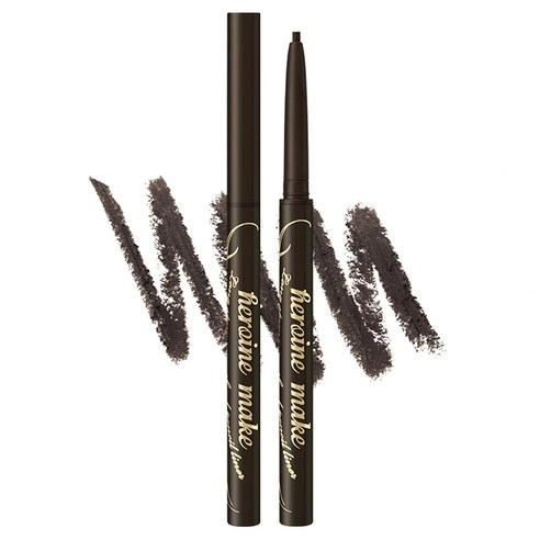 Heroine Make Long Stay Smooth Gel Pencil Liner, 0.1g, Black Brown, 1pack