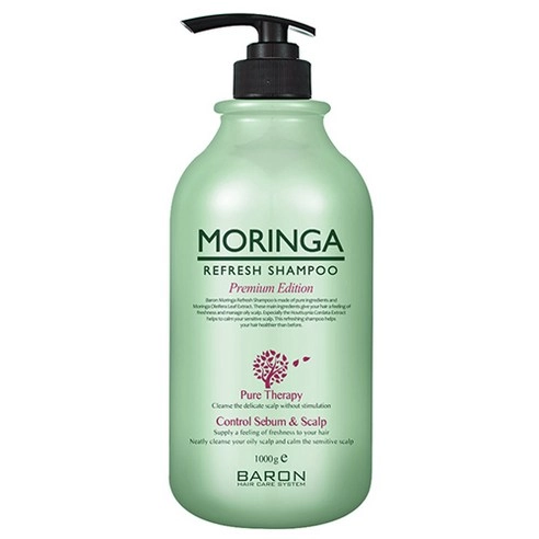 Moringa Refresh Shampoo, 1,000g, 1pack