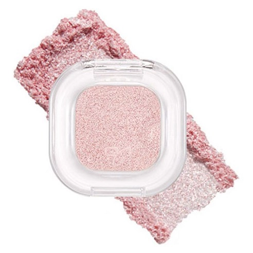 Eye Tone Single Eye Shadow [Glitter], 1.3g, 422 Snow Pink, 1pack - Image 1