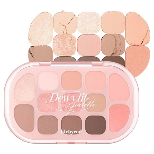 Dewy Fit Palette, 13.1g, 01 Peach Cream, 1pack - Image 1