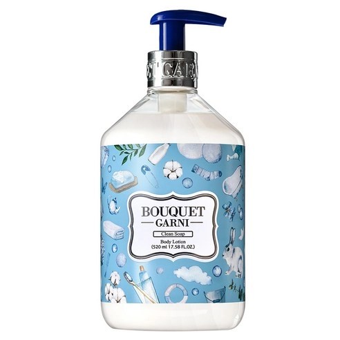 Body Lotion [Clean Soap], 520ml, 1pack