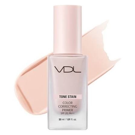 Tone Stain Color Correcting Primer [SPF20/PA++], 30ml, Rose Quartz, 1pack