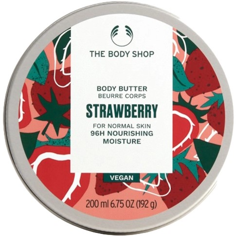 Strawberry Body Butter, 200ml, 1pack