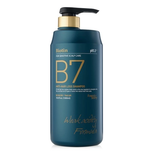 B7 Anti-Hair Loss Shampoo, 1000ml, 1pack