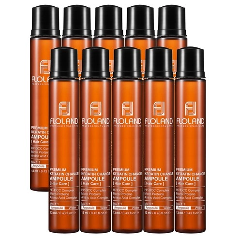 Premium Keratin Change Ampoule, 13ml*10, 1set, 10packs