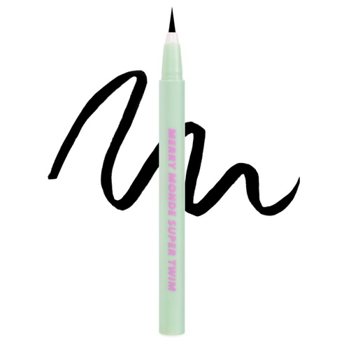 Super Trim Pen Eyeliner, 0.5g, 01 Vivid Black, 1pack