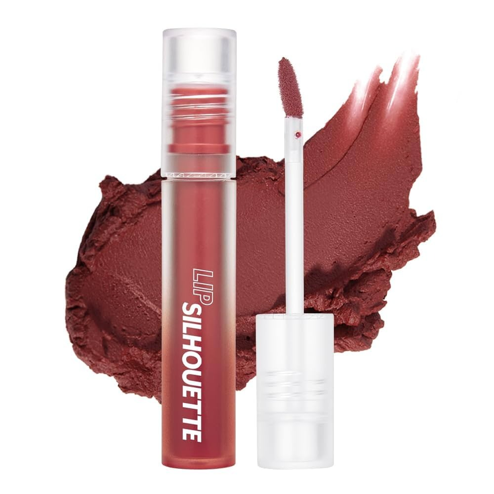 Lip Silhouette Matte Velvet Tint, 4g, 03 Flare Coral, 1pack
