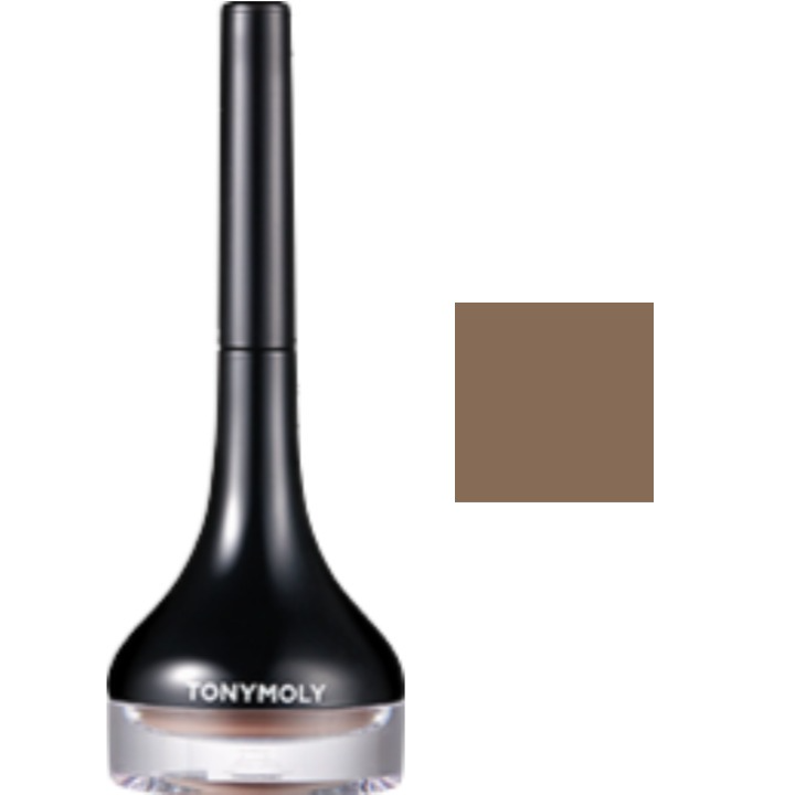 Back Gel Eyeliner, 4g, 07 Latte Brown, 1pack