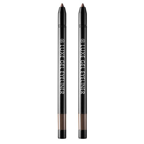 Luxe Gel Eyeliner, Dark Brown, 2packs