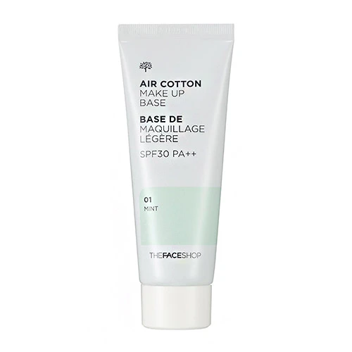 Air Cotton Makeup Base [SPF30/PA++], 35g, Mint, 1pack