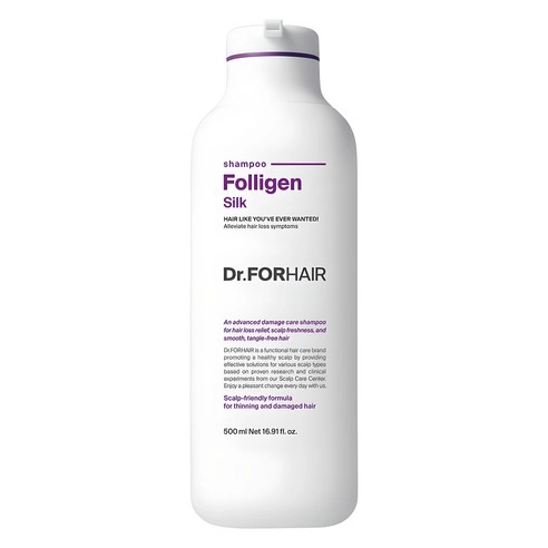 Folligen Silk Shampoo, 500ml, 1pack
