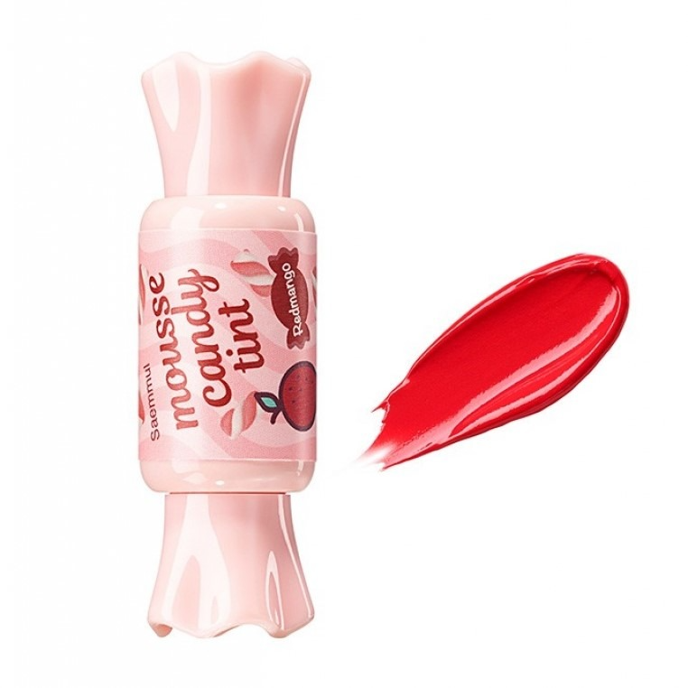 Saemmul Mousse Candy Tint, 8g, 01 Redmango Mousse, 1pack - Image 1