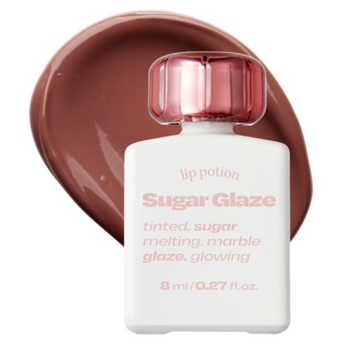 Lip Potion Sugar Glaze Tint, 8ml, 09 Coco Ball, 1pack