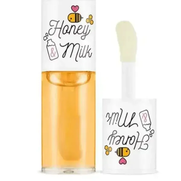 Honey & Milk Lip Oil, 5g, 1pack