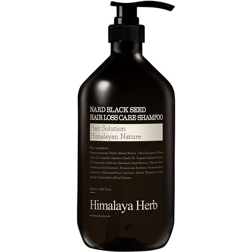 Black Seed Hair Loss Shampoo, 1000ml, 1pack