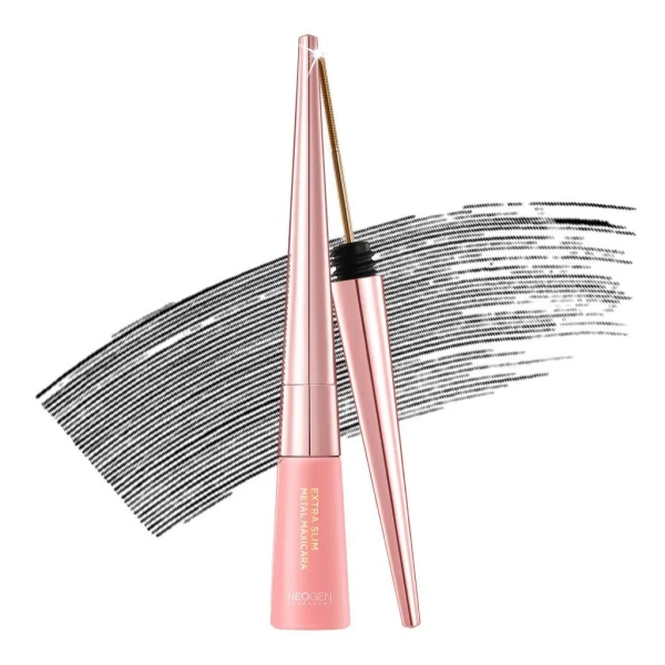 Extra Slim Metal Maxi Mascara, 6ml, Black, 1pack