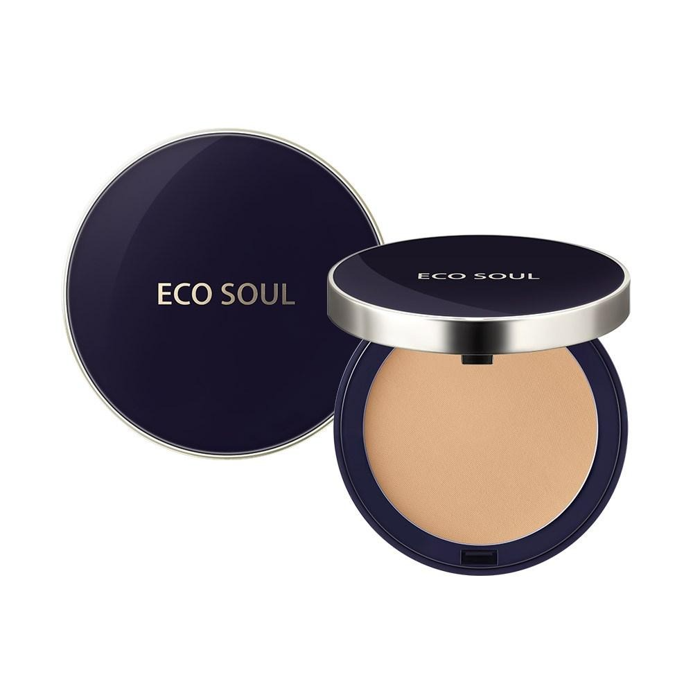Eco Soul Perfect Cover Pact, 11g, 23 Natural Beige, 1pack