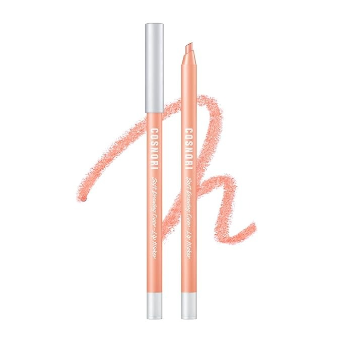 Soft Drawing Over Lip Maker, 0.4g, 03 Nudy Peach, 1pack