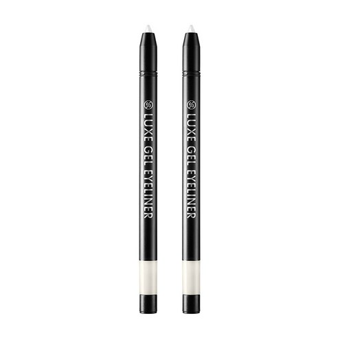Luxe Gel Eyeliner, White Pearl, 2packs
