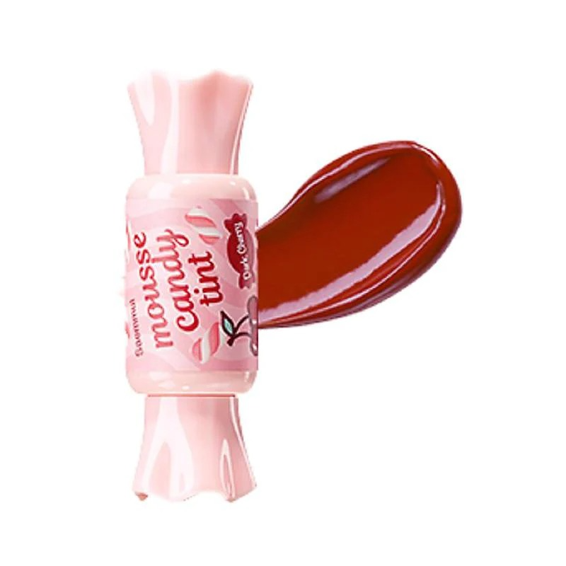 Saemmul Mousse Candy Tint, 8g, 07 Dark Cherry Mousse, 1pack - Image 1