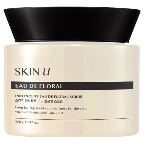 INNO:SCENT Eau De Floral Scrub, 450g, 1pack