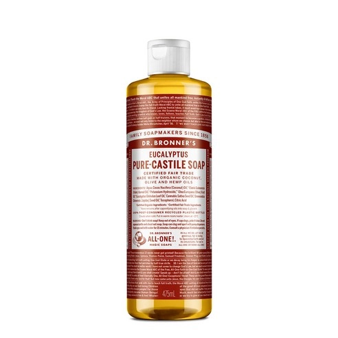 Eucalyptus Pure Castile Soap, 475ml, 1pack