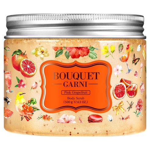 Sugar Body Scrub [Pink Grapefruit], 500g, 1pack