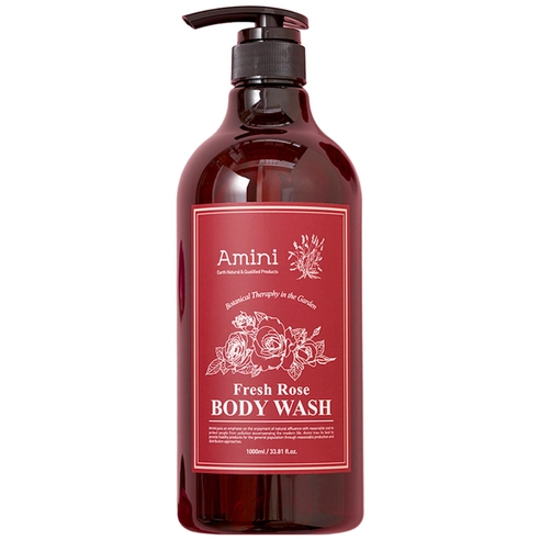 Flower Therapy Body Wash [Fresh Rose], 1,000ml, 1pack