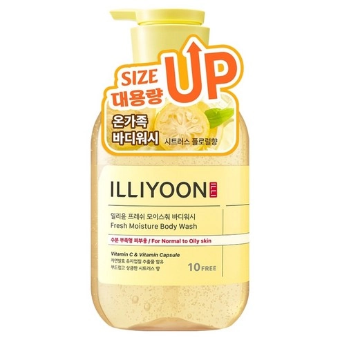 Fresh Moisture Body Wash, 650ml, 1pack