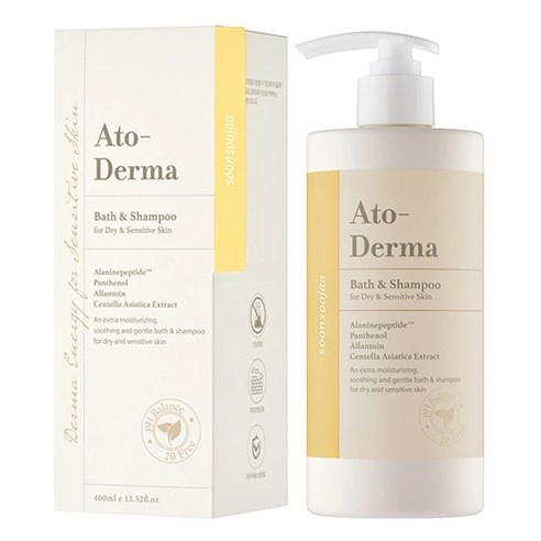 Atoderma Bath & Shampoo, 400ml, 1pack