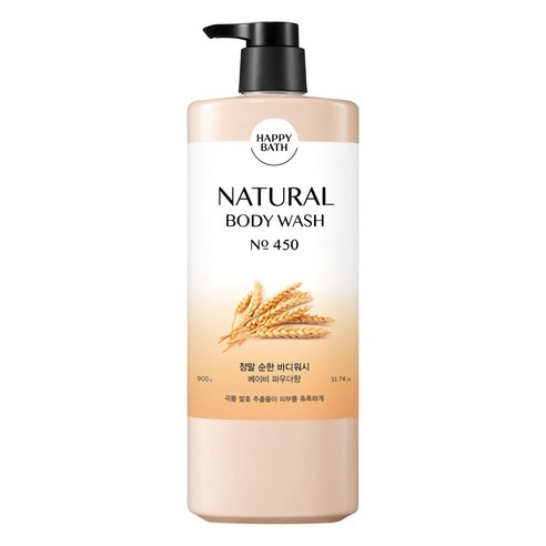 NATURAL BODY WASH, 900g, 1pack