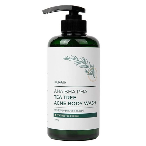 AHABHAPHA Tea Tree Body Wash, 500g, 1pack - Image 1