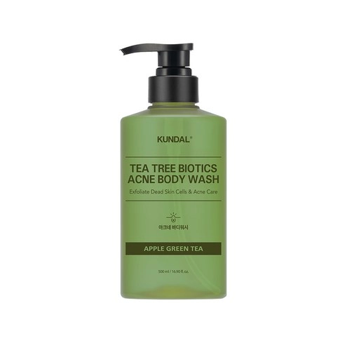 Tea Tree Biotics Acne Body Wash [Apple Green Tea], 500ml, 1pack - Image 1