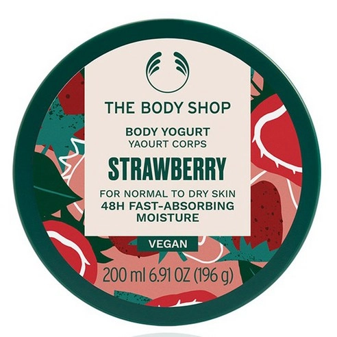Strawberry Body Yogurt, 200ml, 1pack