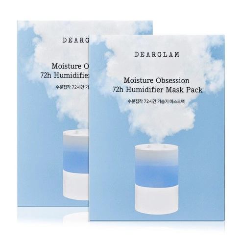 Moisture Obsession 72h Humidifier Mask Pack, 10ea, 1pack