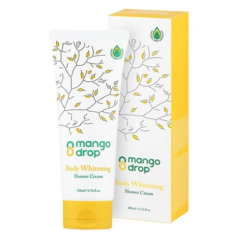 Body Whitening Shower Cream, 200ml, 1pack