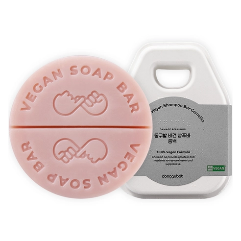 Vegan Shampoo Bar Camellia, 120g, 1pack