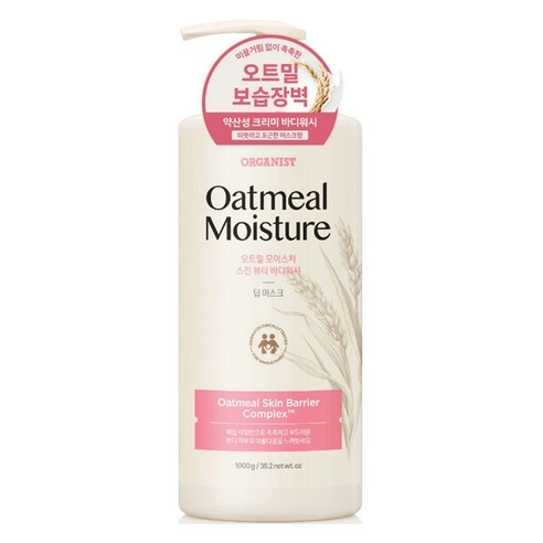 Oatmeal Moisture Skin Beauty Body Wash [Deep Musk Scent], 1,000ml, 1pack